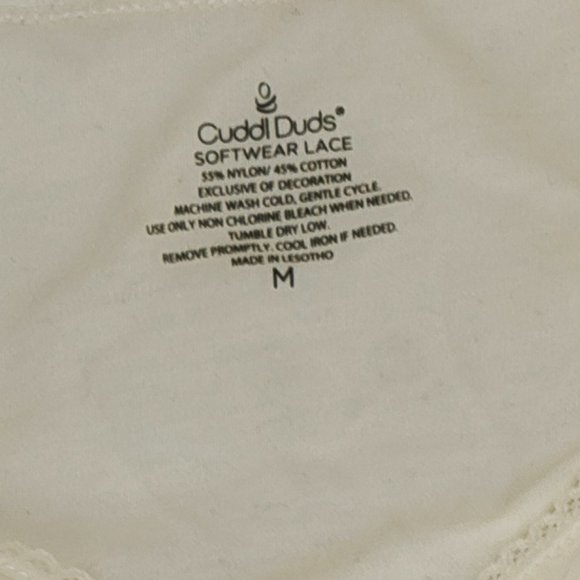 NWOT Cuddl Duds sleep top - M - Picture 2 of 2